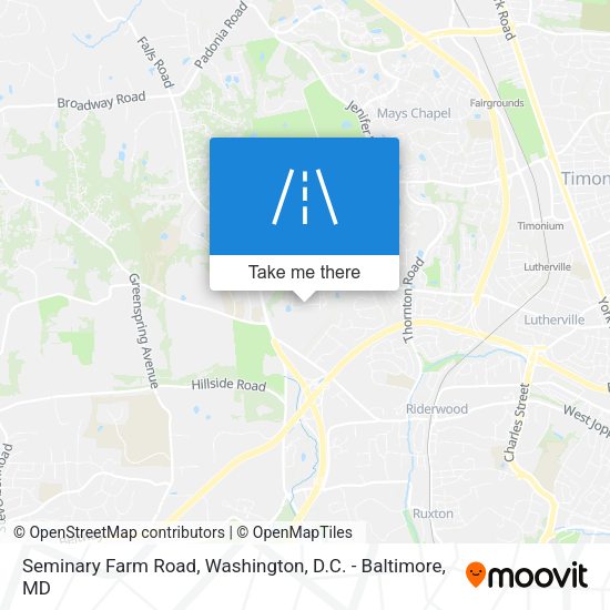Mapa de Seminary Farm Road