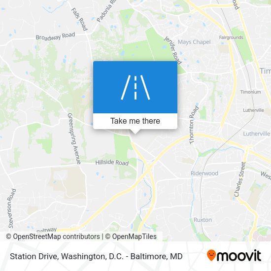Mapa de Station Drive