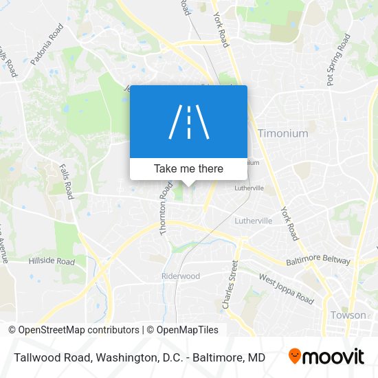 Mapa de Tallwood Road