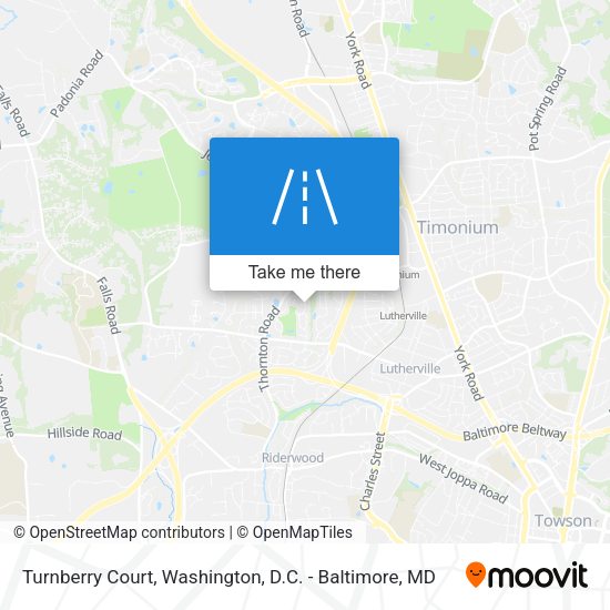 Turnberry Court map
