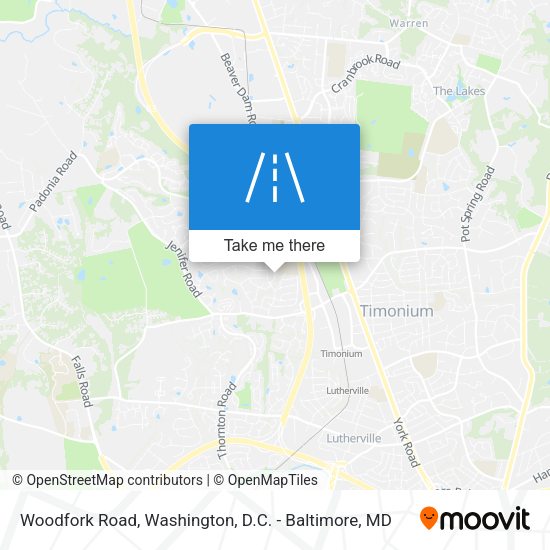 Mapa de Woodfork Road