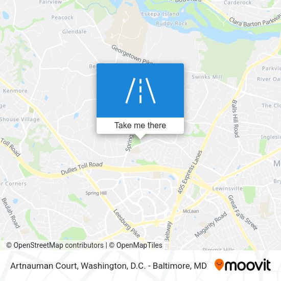 Artnauman Court map