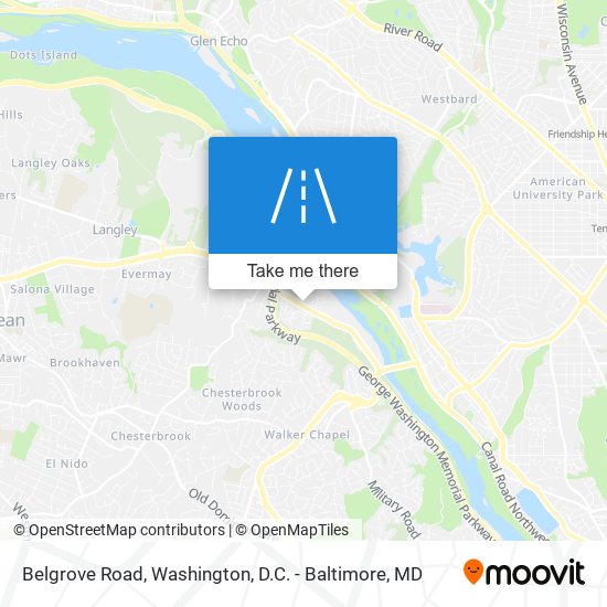 Belgrove Road map