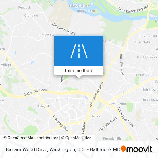 Mapa de Birnam Wood Drive
