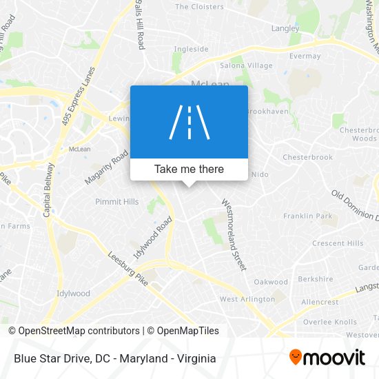 Mapa de Blue Star Drive