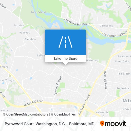 Byrnwood Court map
