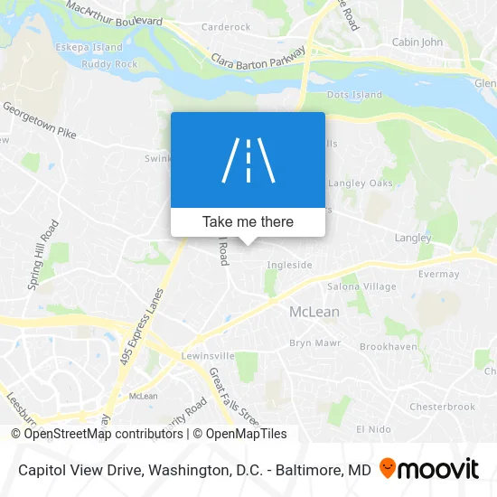Capitol View Drive map