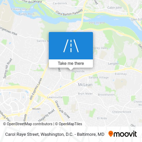 Carol Raye Street map