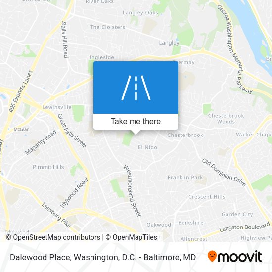 Dalewood Place map