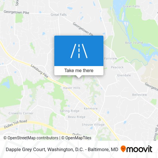 Mapa de Dapple Grey Court