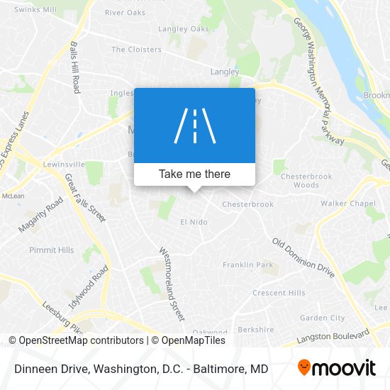Dinneen Drive map