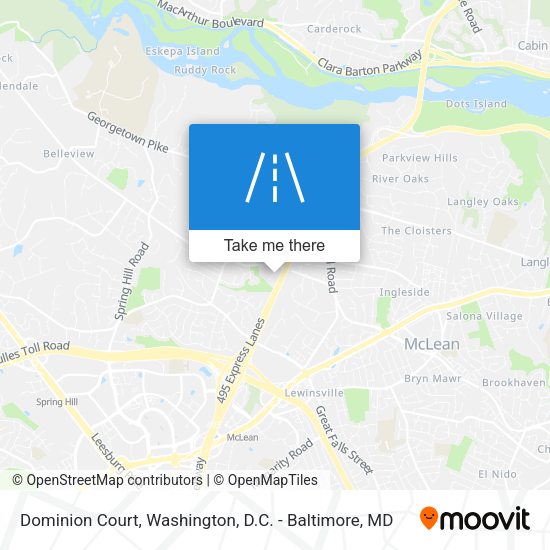 Mapa de Dominion Court