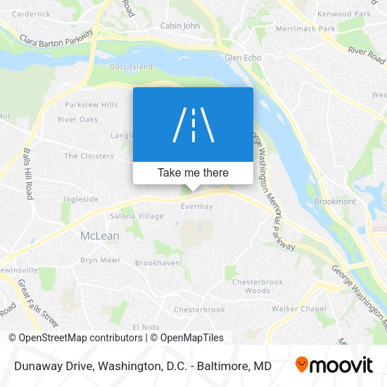 Dunaway Drive map
