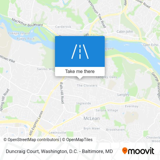 Duncraig Court map
