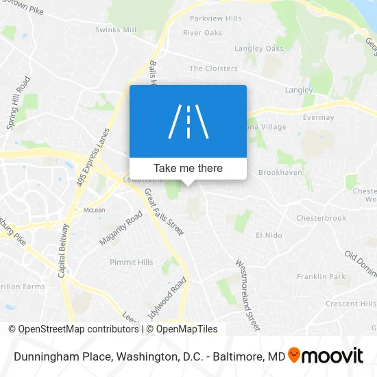 Dunningham Place map