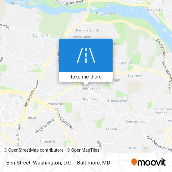 Elm Street map