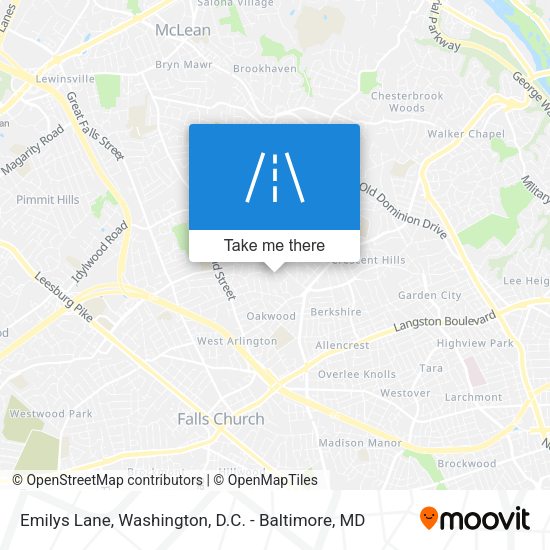 Mapa de Emilys Lane