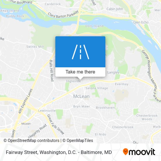 Fairway Street map