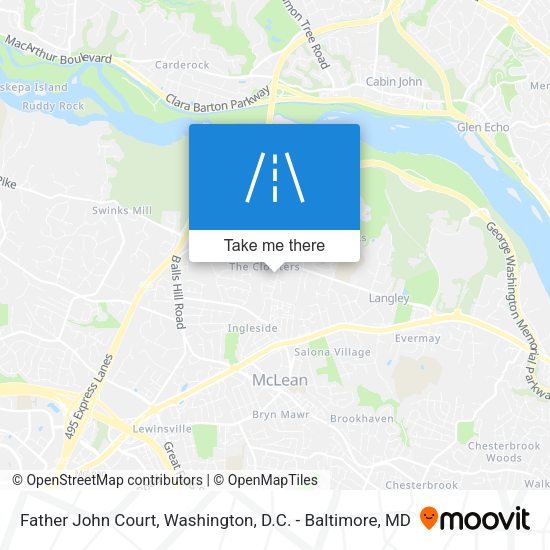 Mapa de Father John Court