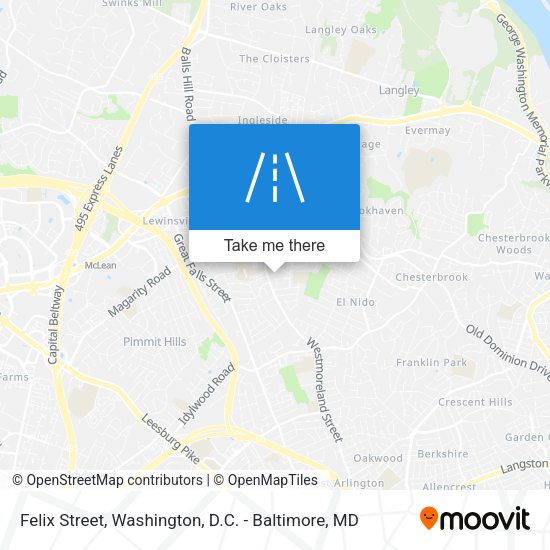Mapa de Felix Street