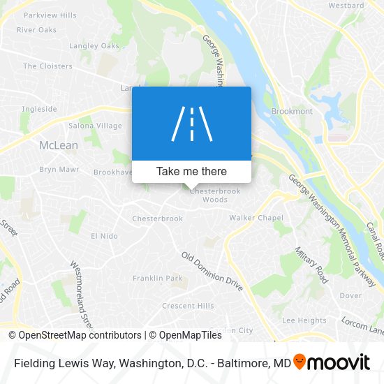 Mapa de Fielding Lewis Way