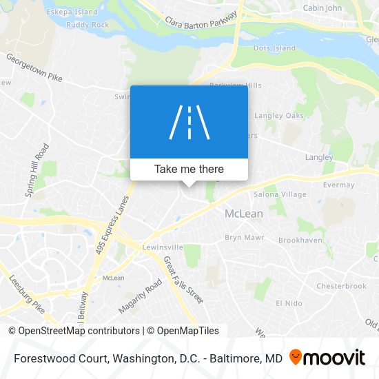 Mapa de Forestwood Court