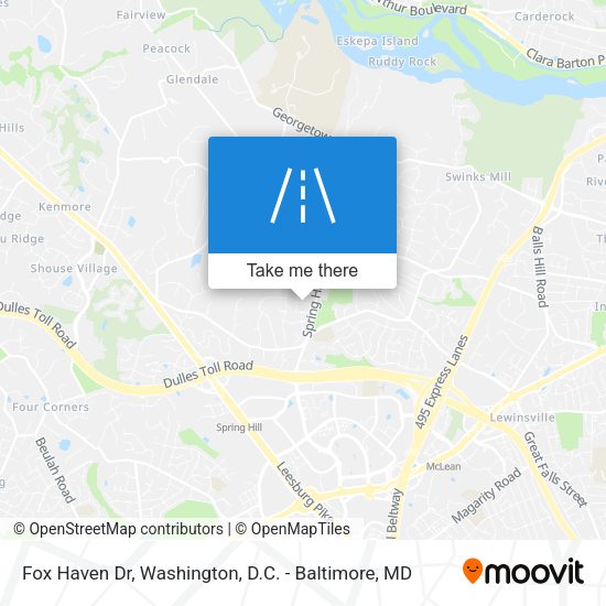 Fox Haven Dr map