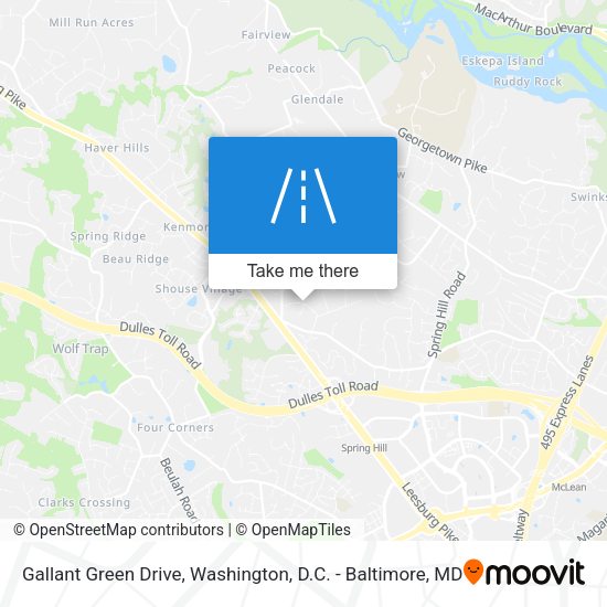 Mapa de Gallant Green Drive