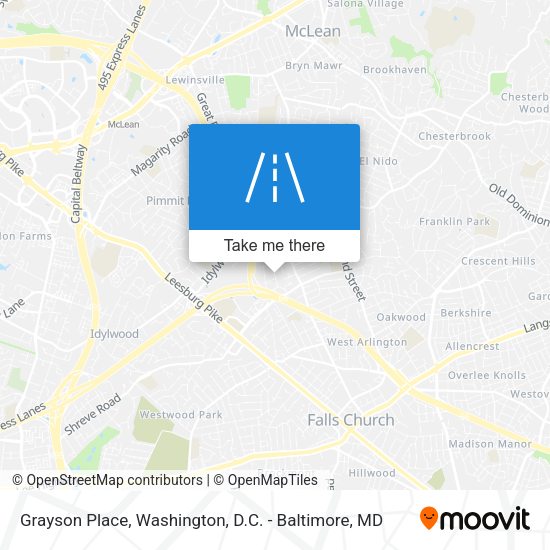 Mapa de Grayson Place