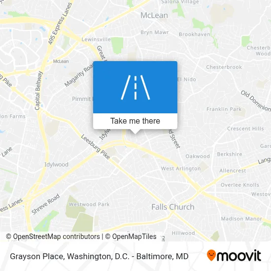 Grayson Place map
