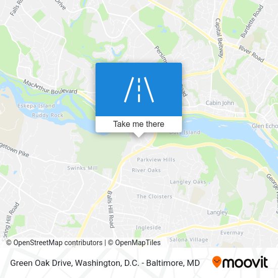 Green Oak Drive map