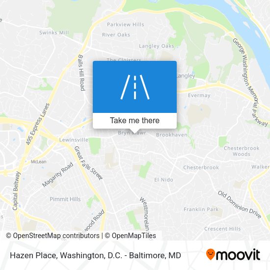 Mapa de Hazen Place