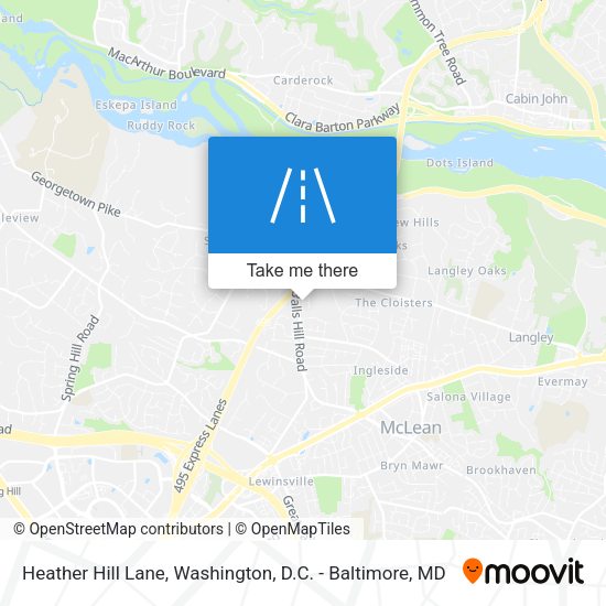 Mapa de Heather Hill Lane