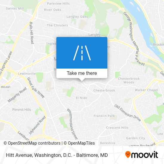 Mapa de Hitt Avenue