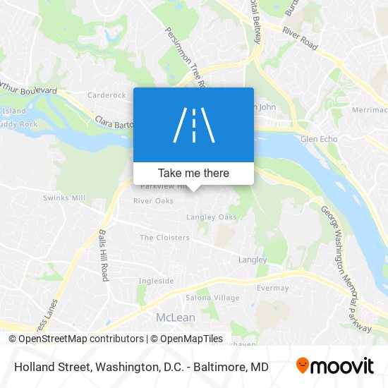 Mapa de Holland Street