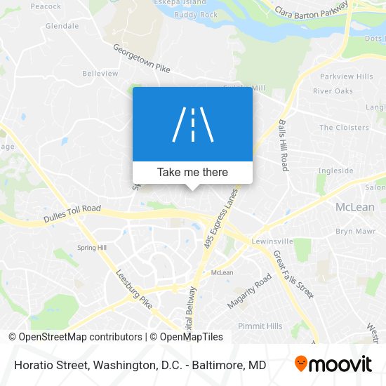 Horatio Street map