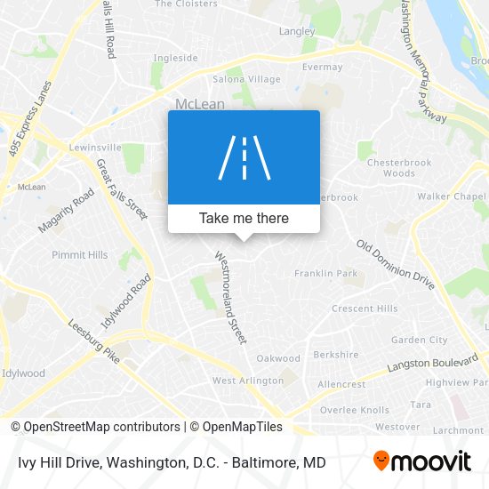 Ivy Hill Drive map