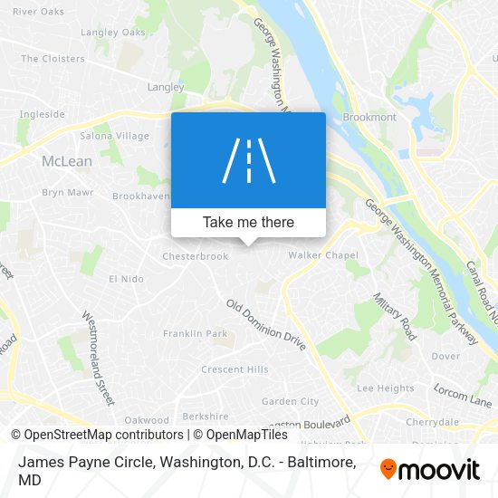 James Payne Circle map