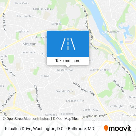 Kilcullen Drive map