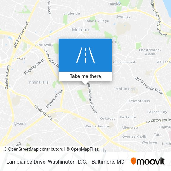 Lambiance Drive map