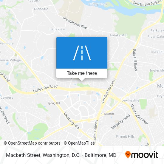 Mapa de Macbeth Street
