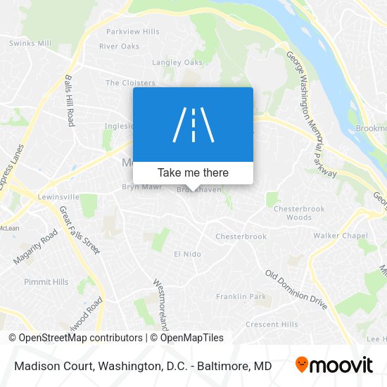 Madison Court map