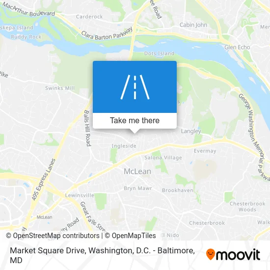 Market Square Drive map