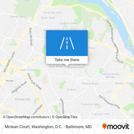 Mclean Court map