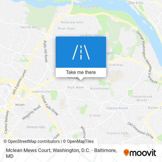 Mclean Mews Court map
