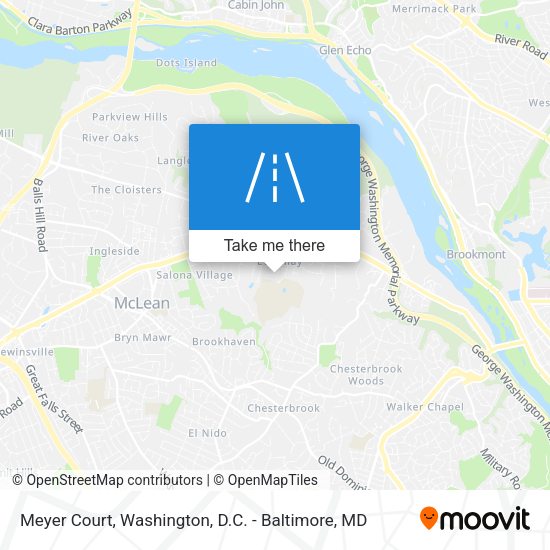 Meyer Court map