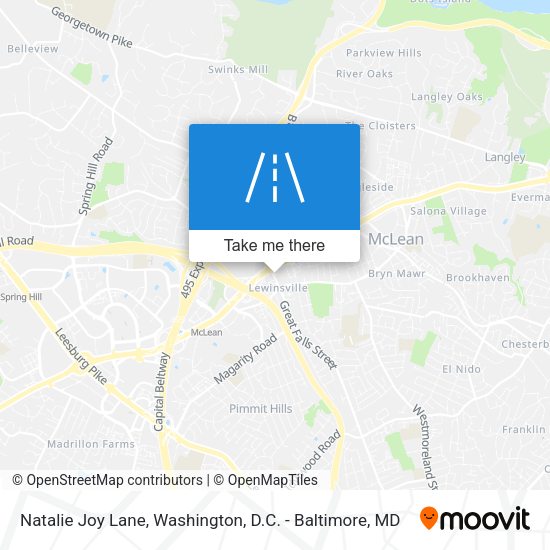 Natalie Joy Lane map