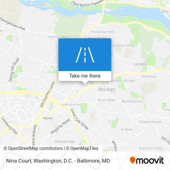 Nina Court map