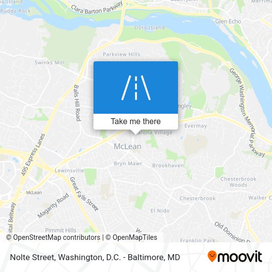 Nolte Street map