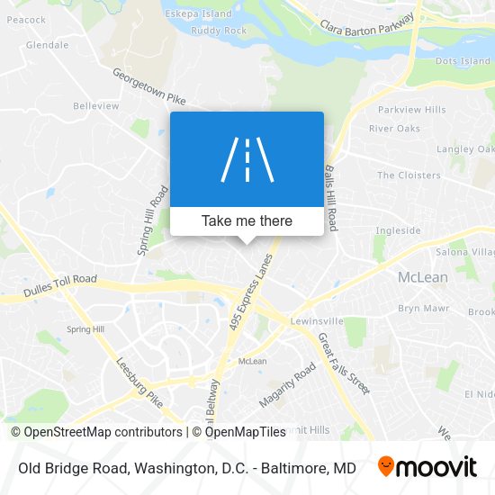 Old Bridge Road map